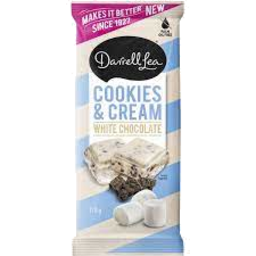 Photo of Darrell Lea Cookies & Cream White Chocoloate 170g