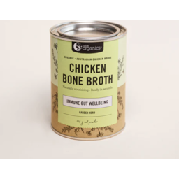 Photo of Nutra Organics Chicken Bone Broth and Garden Herb 125g