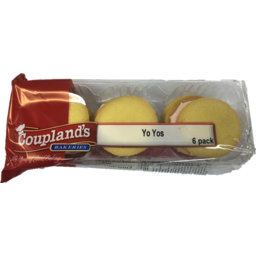 Photo of Couplands Biscuits Yo Yos 6 Pack