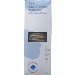 Photo of Curiously Cauli Plain Crackers 70g