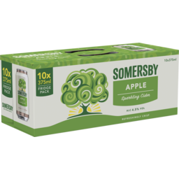 Photo of Somersby Apple Cider 4.5% 10 X 375ml Can 10.0x375ml