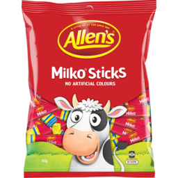 Photo of Allen's Milko Sticks Lolly Bag