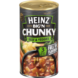 Photo of Heinz Big'n Chunky Soup Beef & Vegetable 535gm
