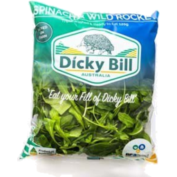 Photo of Dicky Bill Salad Spinach & Rocket 120g