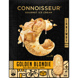 Photo of Connoisseur Golden Blondie Ice Cream 4 Pack