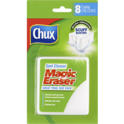 Photo of Chux Magic Eraser Hard Surface Cleaner Mini Blocks 8 Pack