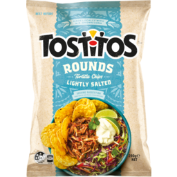 Photo of Tostitos Rounds Corn Chips Lightly Salted
