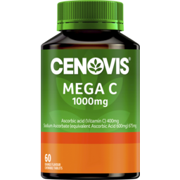 Photo of Cenovis Mega C Vitamin 1000mg 60s