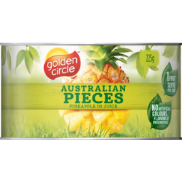 Photo of Golden Circle Australian Pineapple Pieces In Juice 225g