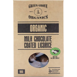 Photo of Green Grove - Milk Choc Coated Licorice