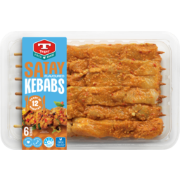 Photo of Tegel Fresh Free Range Kebabs Satay 6 Pack