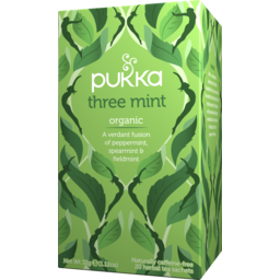 Photo of Pukka Three Mint Tea Bags 20s