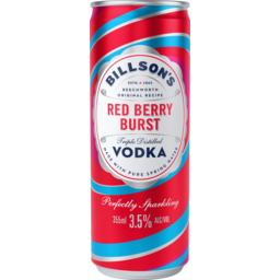 Photo of Billsons Red Berry Burst Vodka