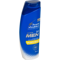 Photo of Head & Shoulders Ultra Men Sports Fresh: Mens 2in1 Anti Dandruff Shampoo and Conditioner 400ml
