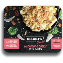 Photo of Delucas Mac & Cheese Bacon 330gm