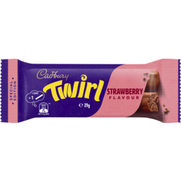 Photo of Cadbury Twirl Strawberry Bar 39g 39g