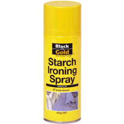 Photo of Black & Gold Starch Ironing Spray 400gm