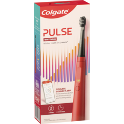 Photo of Colgate Pulse Series 1 Connected Rechargeable Whitening Electric Toothbrush, 1 Pack With Refill Head, Whiter Teeth