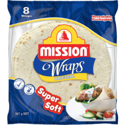 Photo of Mission Wraps Original 8 Pack 567g