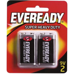 Photo of Eveready Black Super Heavy Duty 9v 2pk