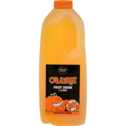 Photo of Only Juice Co Orange Fruit Drink 2lt