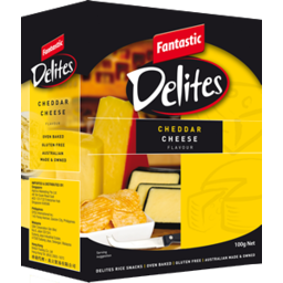 Photo of Fantastic Delites Cheddar Cheese 100g 100g
