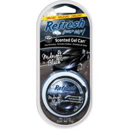 Photo of Refresh Your Car Midnight Black Gel Can 71g