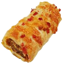 Photo of Sausage Roll Beef Bacon & Cheese 1ea