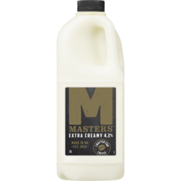 Photo of Masters Extra Creamy Bottle 2L