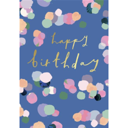 Photo of Henderson Greetings Card Birthday Female Happy Dots