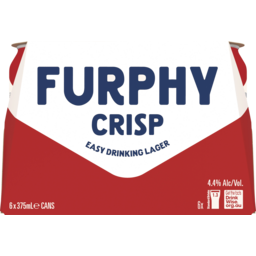 Photo of Furphy Crisp Lager 6x375ml Can 6.0x375ml