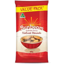 Photo of Sunbeam Natural Almonds Value Pack
