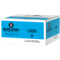 Photo of Burleigh Slow Brewed Lager Can