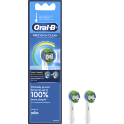 Photo of Oral-B Precision Clean White Electric Toothbrush Refills 2 Pack