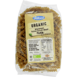 Photo of Biofood Wholemeal Sprials 500gm