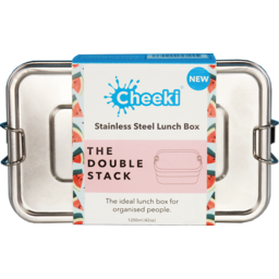 Photo of CHEEKI Lunch Box Double Stack 1.2l