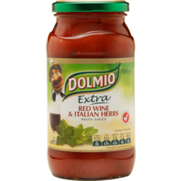 Photo of Dolmio Extra Red Wine & Italian Herbs Pasta Sauce 500g 