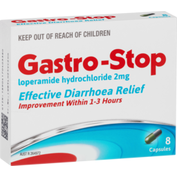Photo of Gastro-stop Loperamide Caps 8pk
