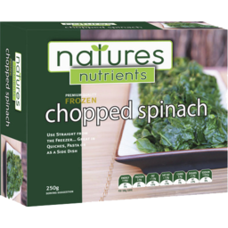 Photo of Natures Garden Chopped Spinach 250g
