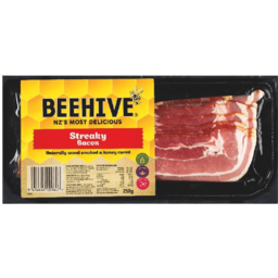 Photo of Beehive Bacon Streaky 250g