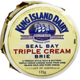 Photo of King Island Seal Bay Triple Cream Brie 175g