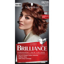 Photo of Schwarzkopf Brilliance Chocolate Rush 68 Permanent Hair Colour One Application