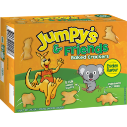 Photo of Jumpys & Friends Chicken Flavoured Crackers 140g