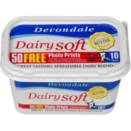 Photo of Devondale Dairy Soft Promo Tub 500gm