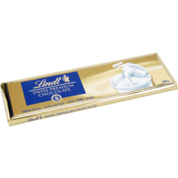 Photo of Lindt Swiss Premium Milk Chocolate Block