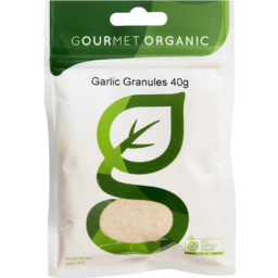 Photo of Gourmet Organics Org Garlic Granules 40g