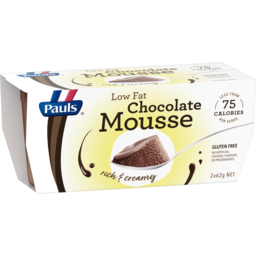Photo of Pauls Low Fat Chocolate Mousse 2x62gm