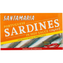 Photo of Santamaria Portuguese Sardines In Hot Sauce