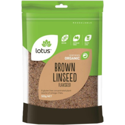 Photo of Lotus Brown Linseed Flaxseed
