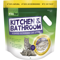 Photo of Vitapet Cat Litter Bath/Kitchn 6lt